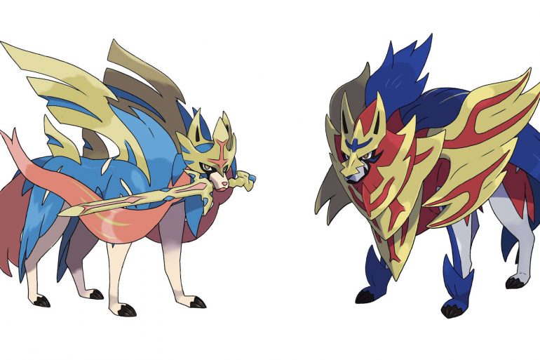 pokémon spada scudo zacian zamazenta