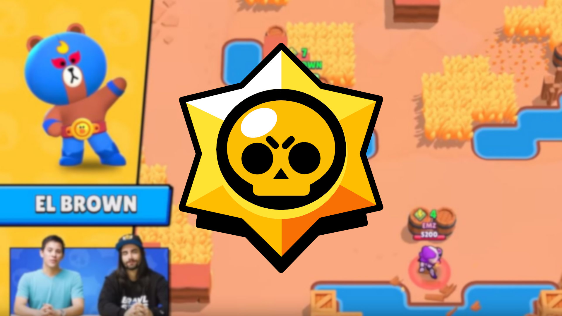 Brawl Stars X Line Friends El Brown Sally Leon Leonard Carl Playeden - personaggio di brawl stars leon