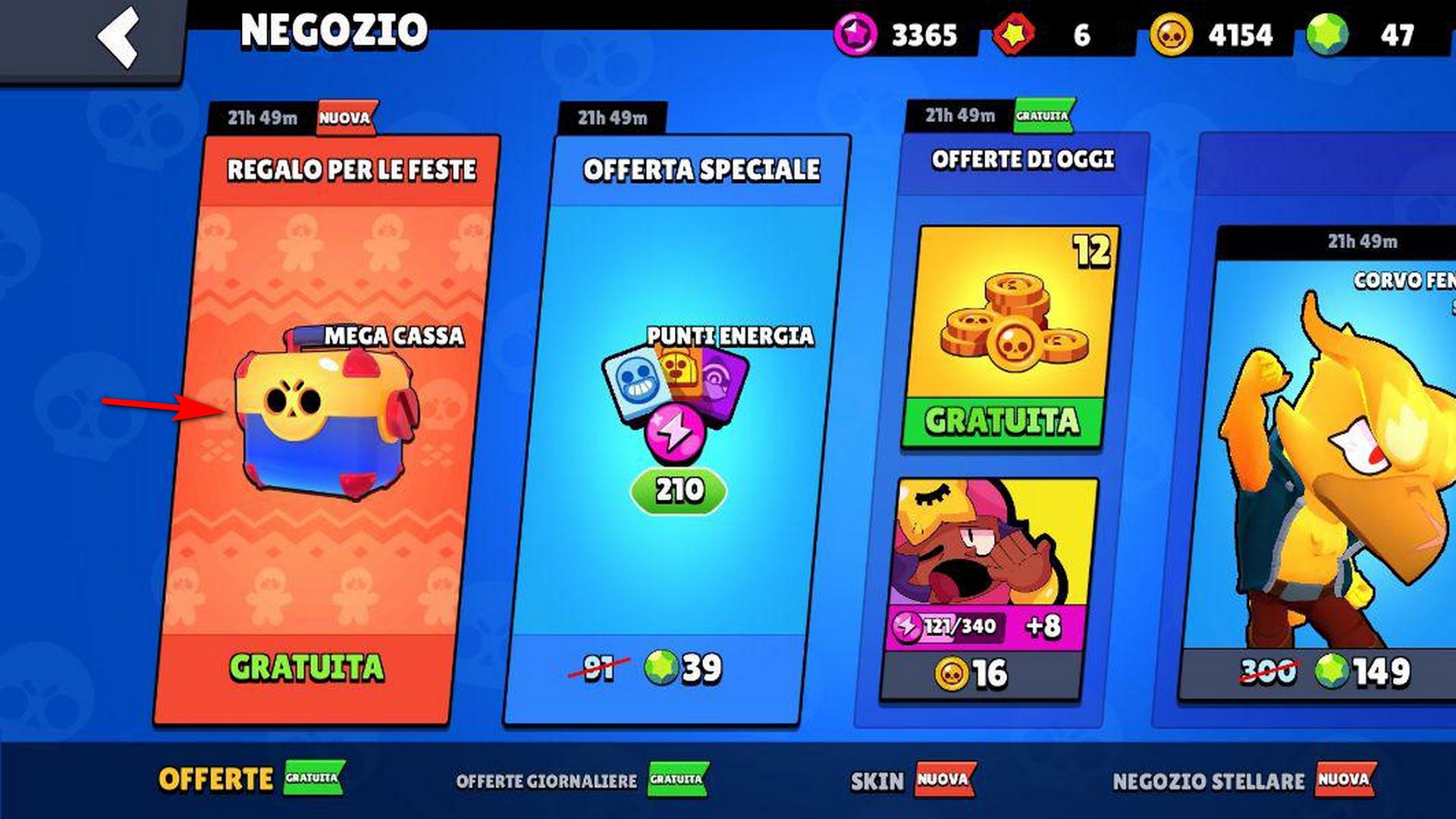 Brawl Stars Regala Una Mega Cassa Gratis Per Natale Playeden - contenuto mega casse brawl stars