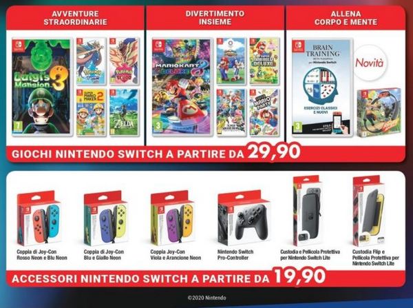 özgürlük sıvı yağ kritik  Offerte Euronics Nintendo Switch Zelda, Pokémon e Luigi | Giochi a partire  da 29.90€ - PlayEden