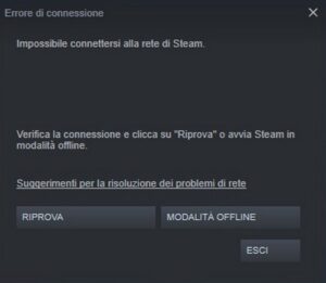 steam down