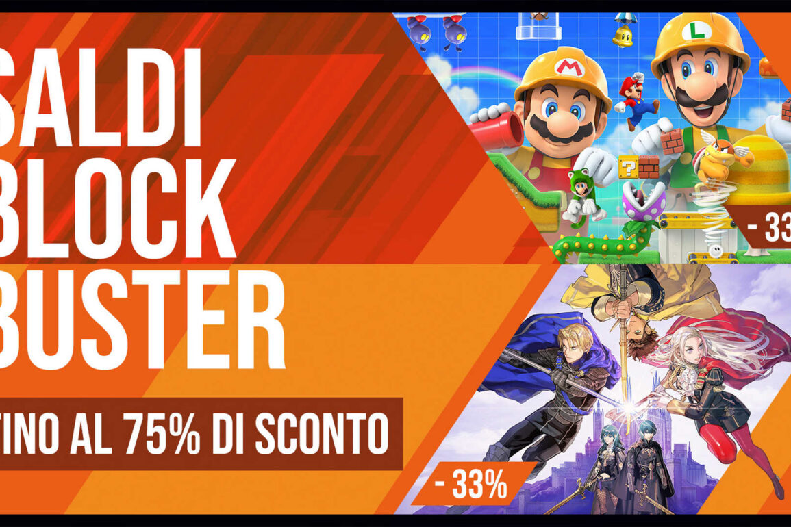 Saldi Blockbuster Nintendo Switch