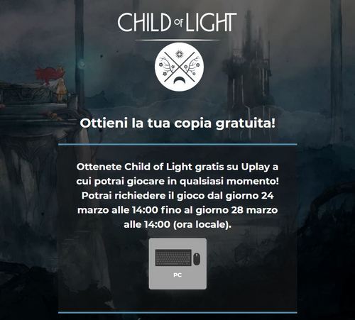 ubisoft child of light gratis