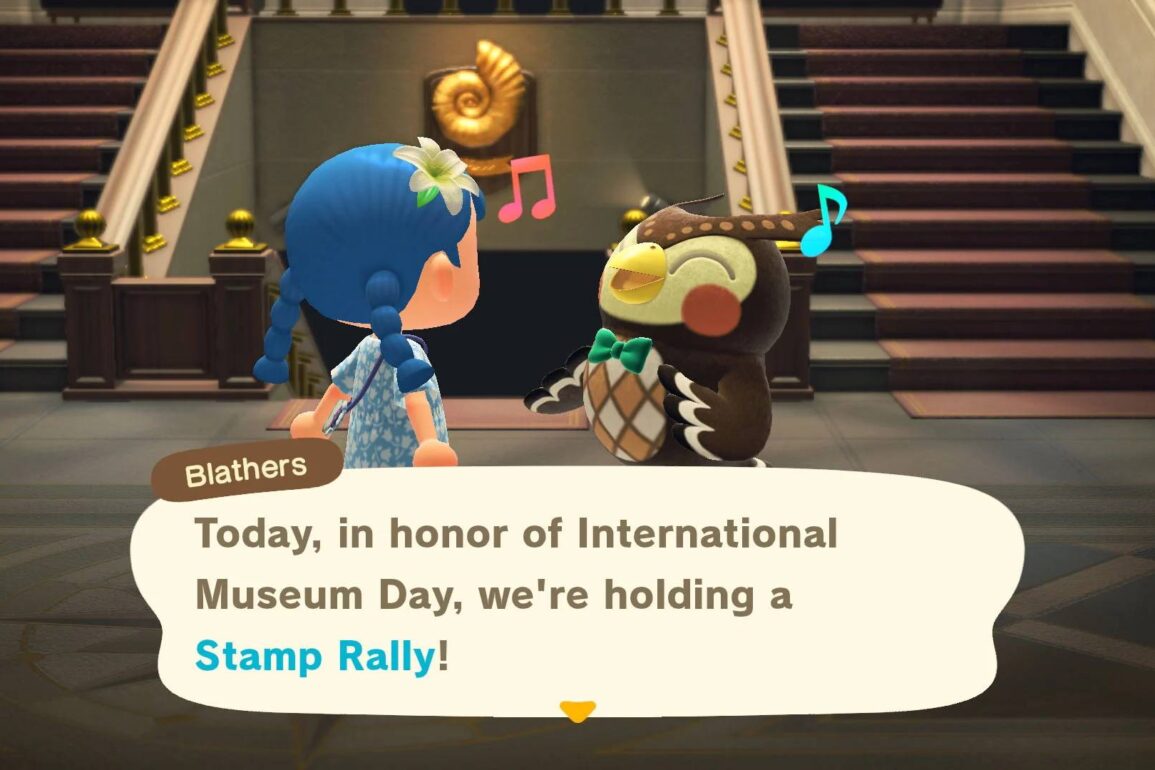 animal crossing new horizons evento musei