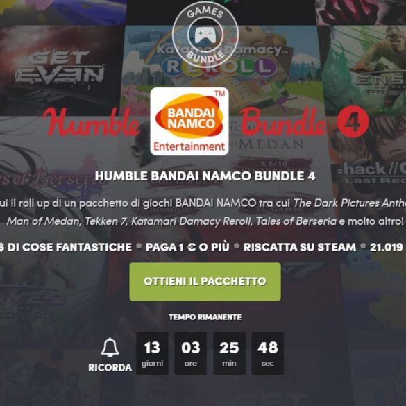 Humble Bundle Bandai Namco