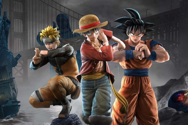 jump force deluxe edition nintendo switch uscita goku naruto rufy