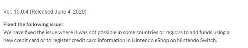 nintendo switch system update 10.0.4 aggiornamento 2