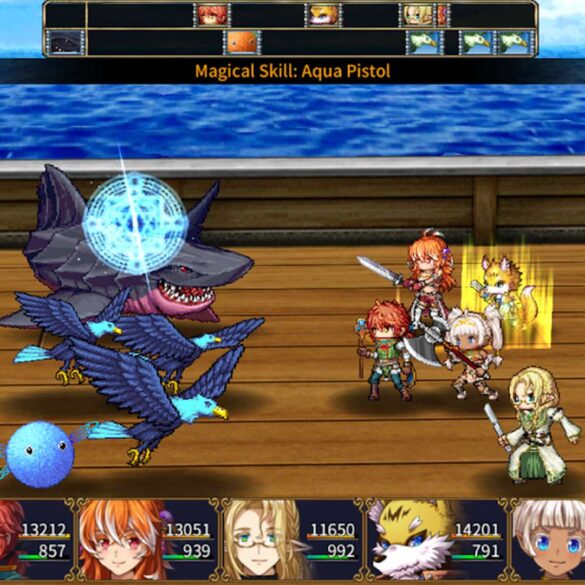 ruinverse kemco rpg turni android ios