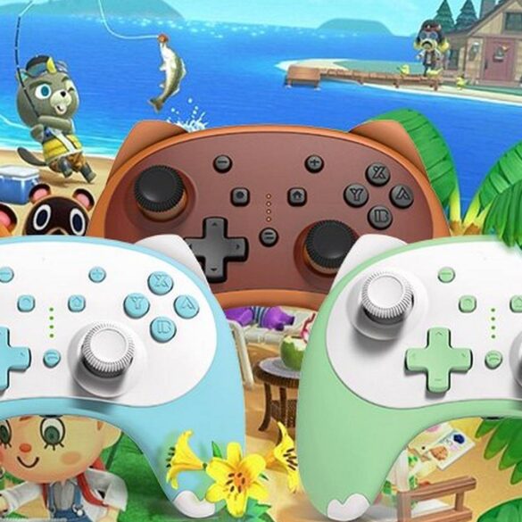 animal crossing new horizons controller wireless tom nook nintendo switch 2