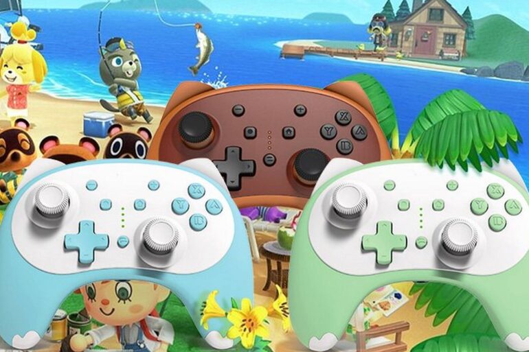 animal crossing new horizons controller wireless tom nook nintendo switch 2