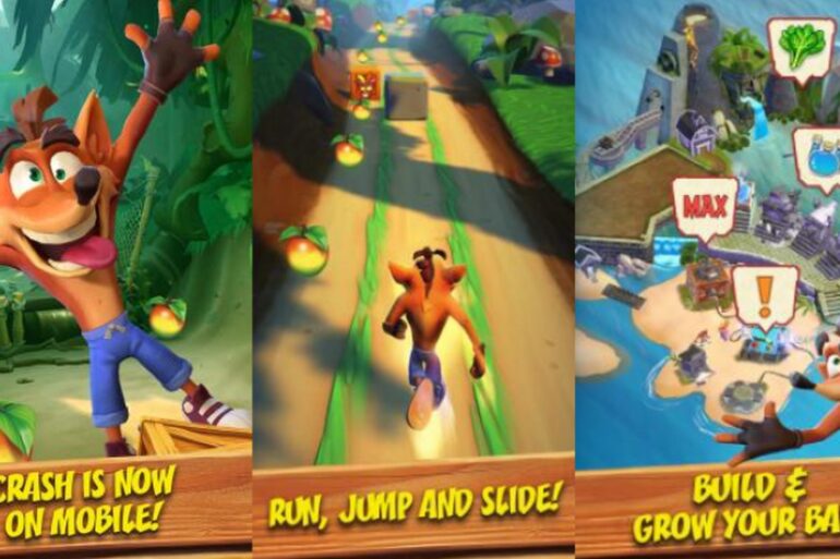 crash bandicoot on the run android ios