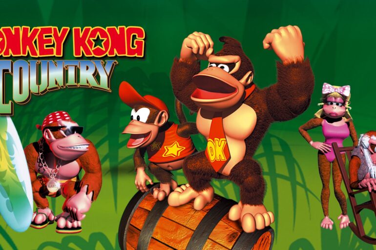 donkey kong country nintendo switch online