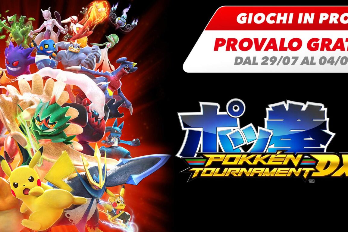 pokkén tournament dx gratis nintendo switch online