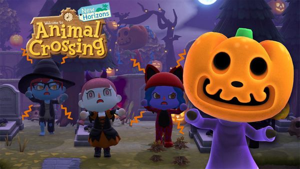 animal crossing new horizons aggiornamento halloween nintendo switch 2