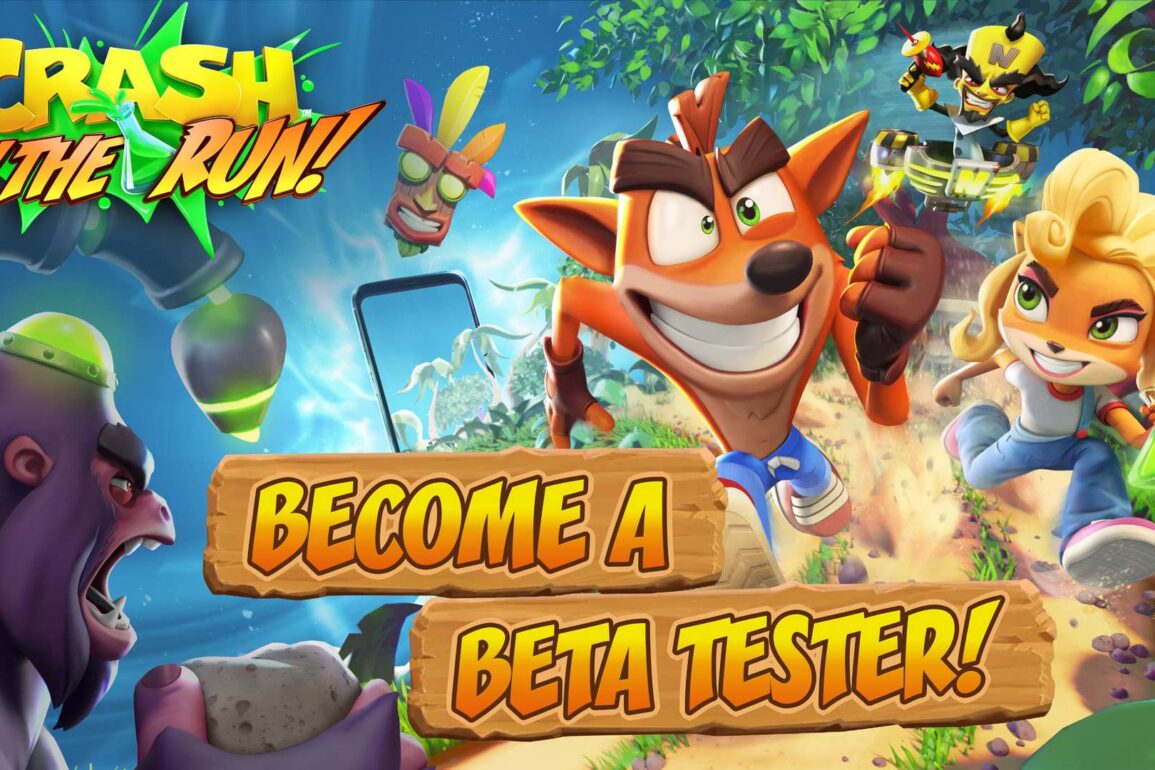 crash bandicoot on the run registrazione beta ios apple