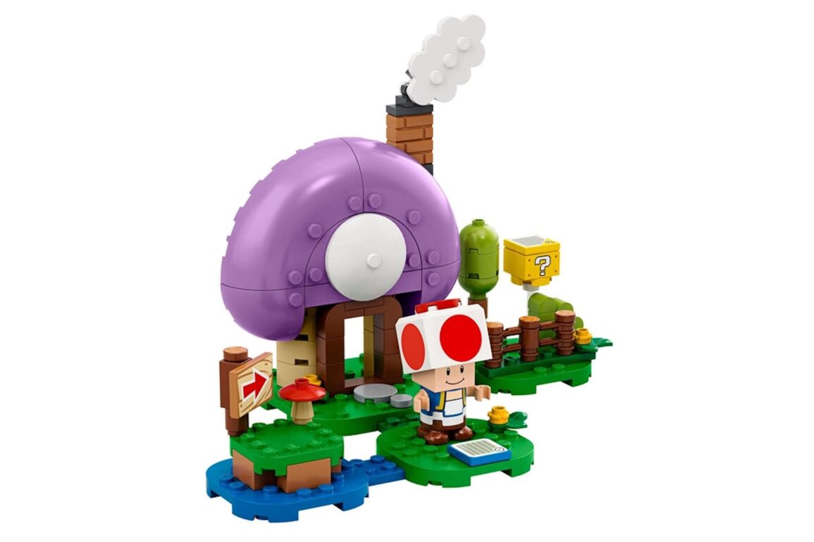 lego super mario 77907 nascondiglio speciale di toad