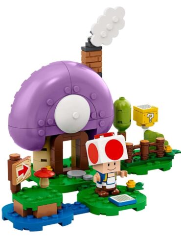 lego super mario 77907 nascondiglio speciale di toad