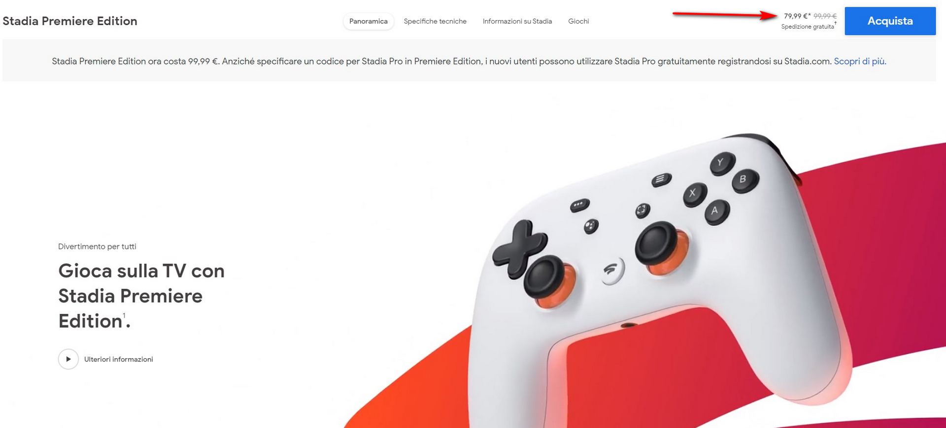 google stadia premiere edition